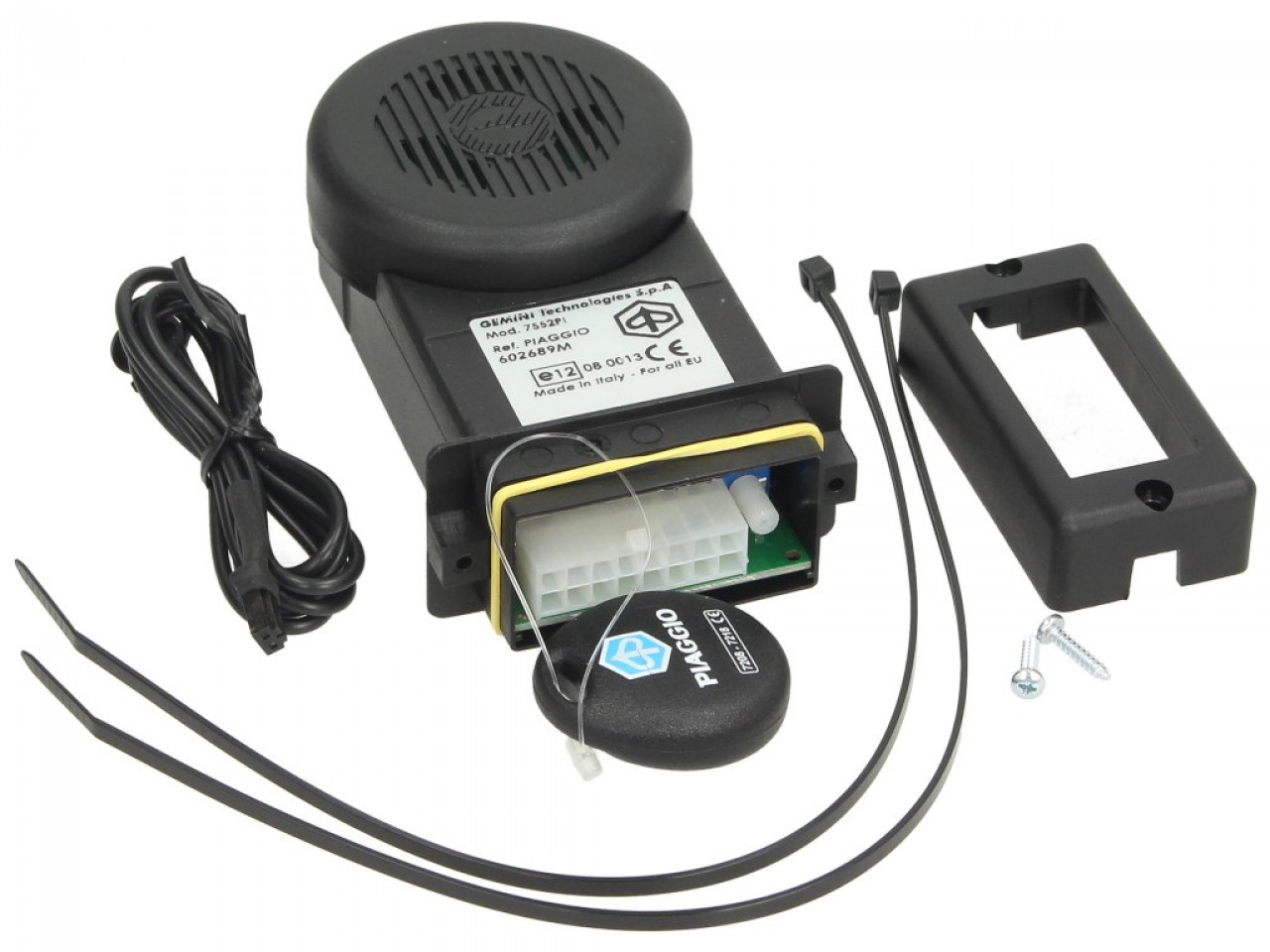 Sistema de alarma E-1 para Vespa