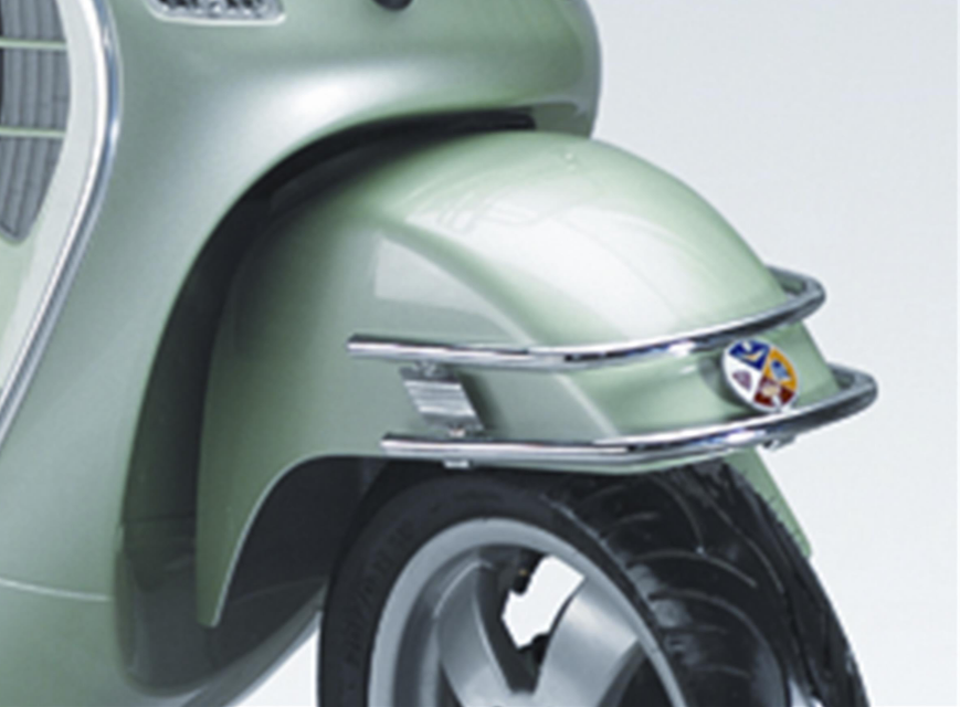 Guardabarros parachoques delantero para Vespa GTS/GTS Super/GTV/GT 60/GT/GT L 125-300cc, cromado