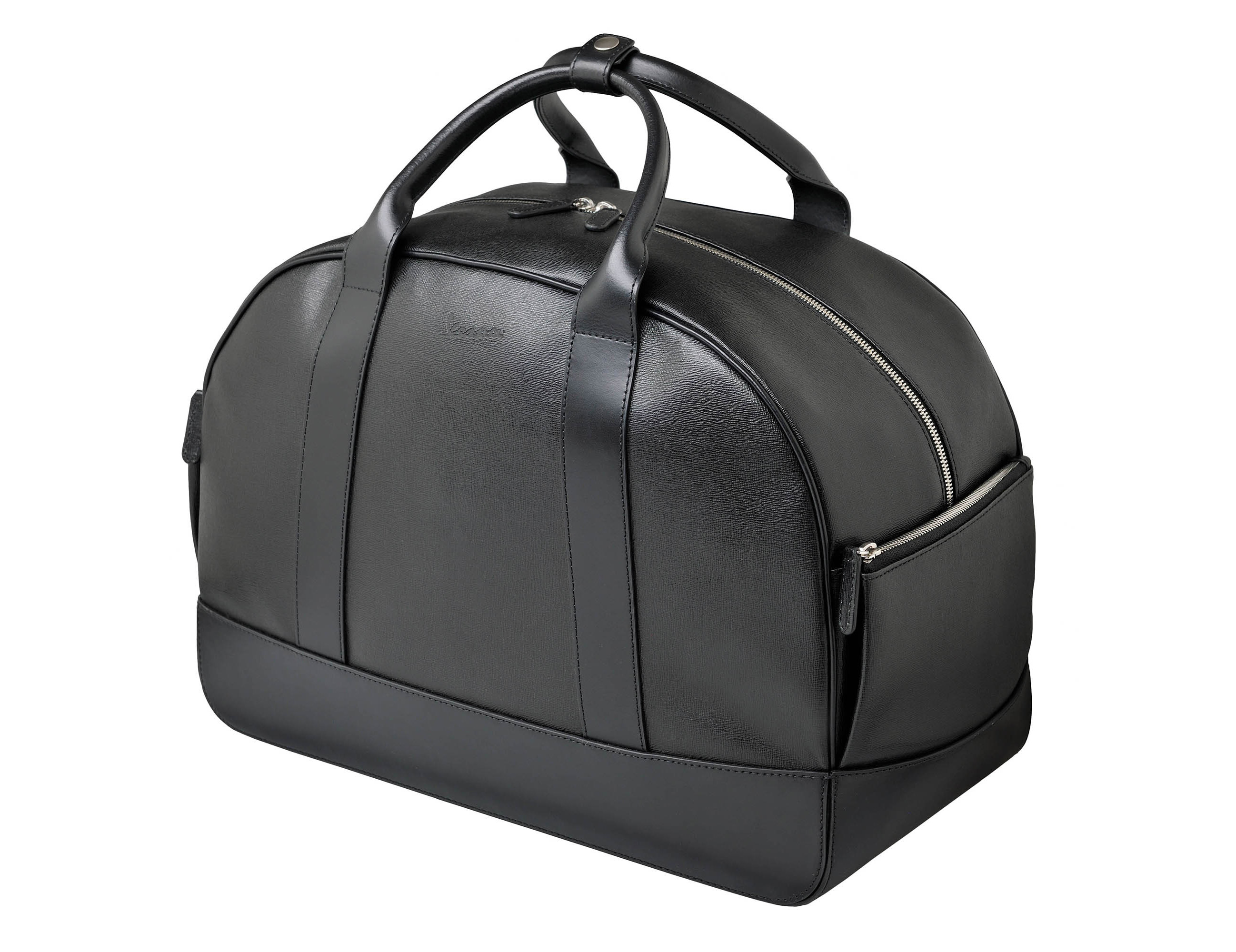 Bolsa trasera de cuero original Vespa para GTS - negra