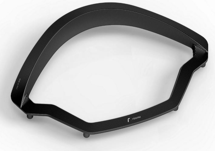 Anillo decorativo velocímetro RIZOMA para Vespa GTS/GTS Super 125-300cc (`23-), negro