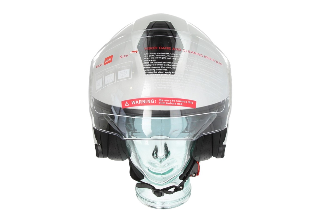Casco jet Piaggio Full Jet PFJ blanco brillante