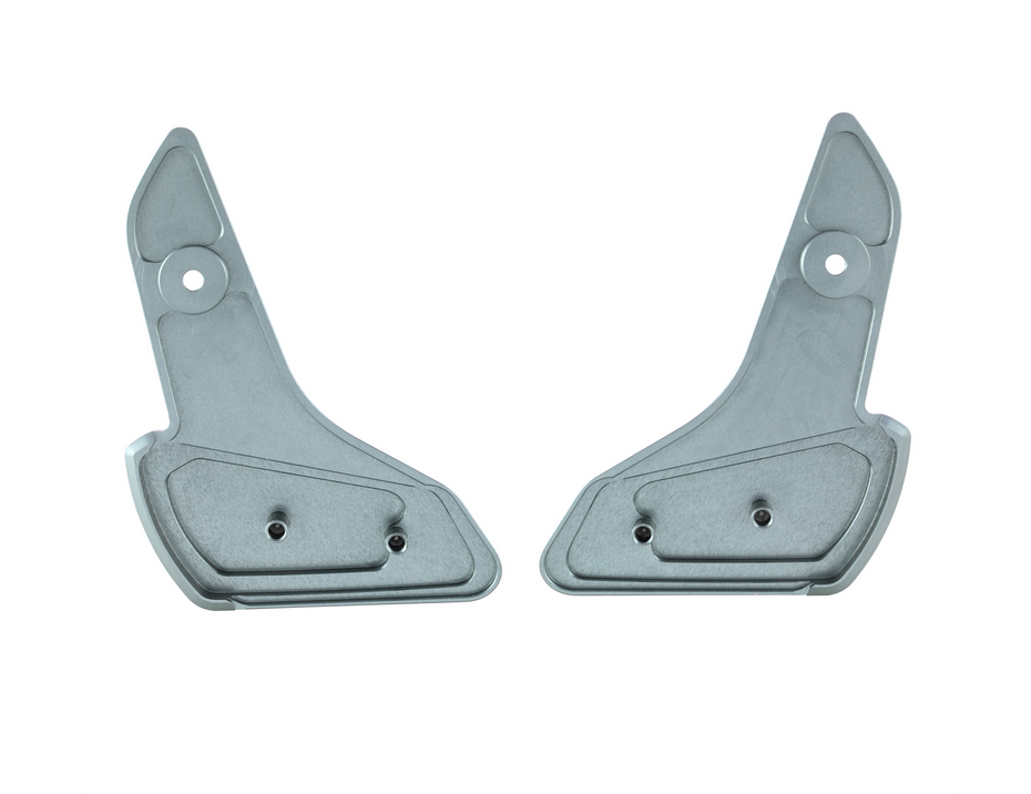 Estriberas derecha e izquierda para Vespa Primavera /Sprint 50-150cc 2T/4T AC, gris mate