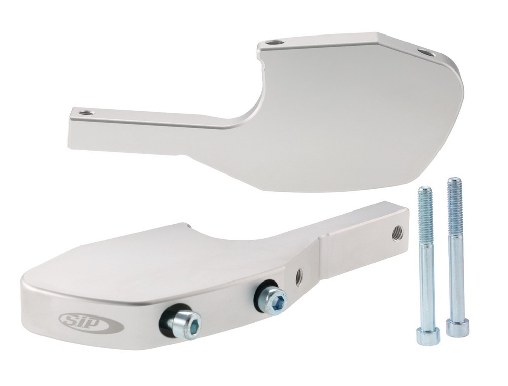 Adaptador de reposapiés para Vespa GTS/GTS Super/GTV/GT 60/GT/GT L 125-300ccm, plata mate
