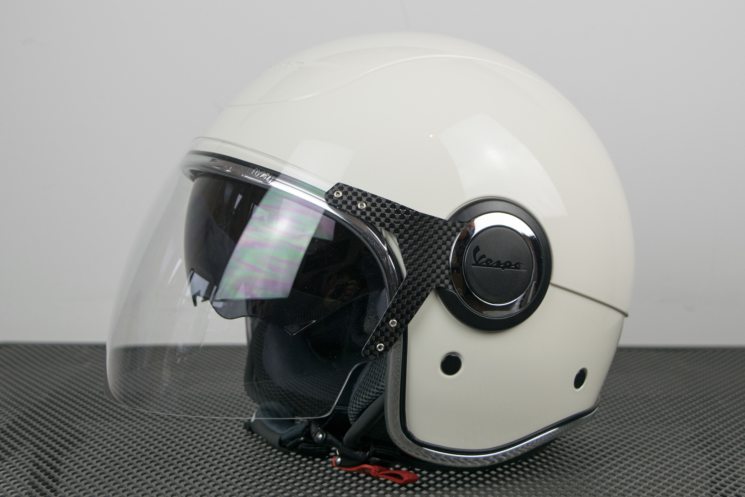 Casco Vespa Jet VJ blanco