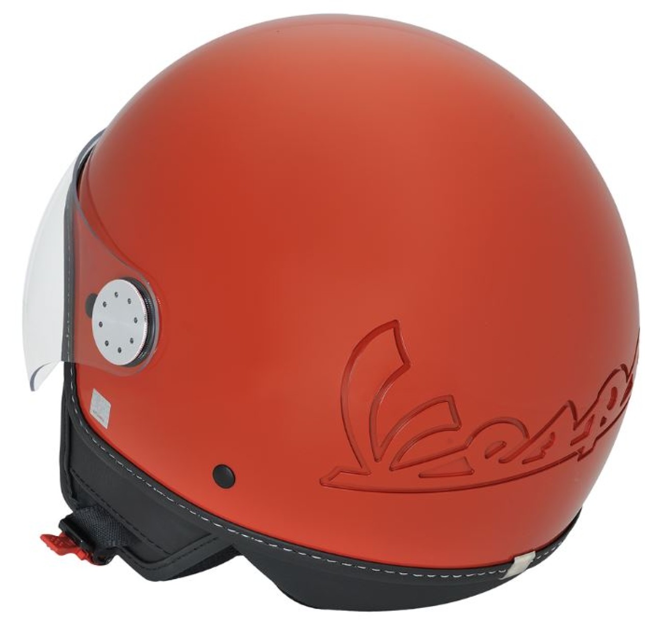 Casco jet Vespa, Vespa Visor LangHe, naranja ladrillo/naranja impulsivo (A11) - L2