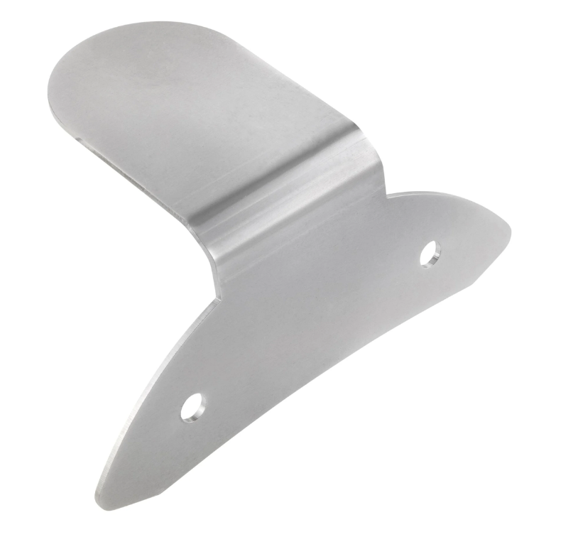 Soporte Pickerl para etiqueta de inspección austriaca para Vespa GTS/GTS Super/GTV/GT, acero inoxidable pulido