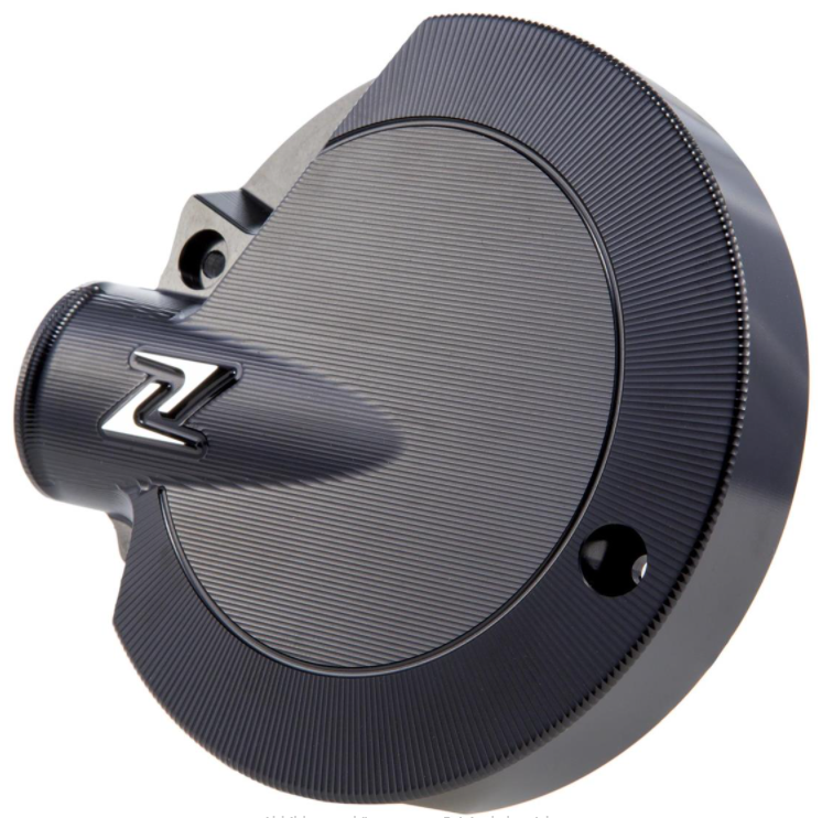 Tapa de entrada de aire vario para Vespa Primavera/​Sprint 125-150ccm i.e. 3V 4T CA, negro