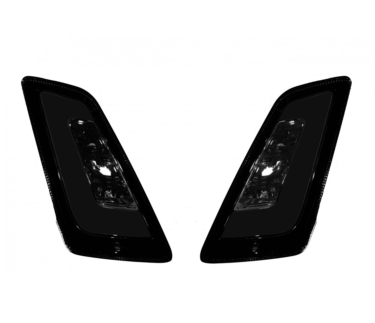 Juego de intermitentes LED delanteros, tintados para Vespa GT, GTL, GTV, GTS 125-300 (2014-2018)