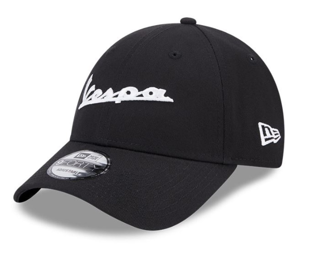 Gorra Vespa New Era 9Forty negra
