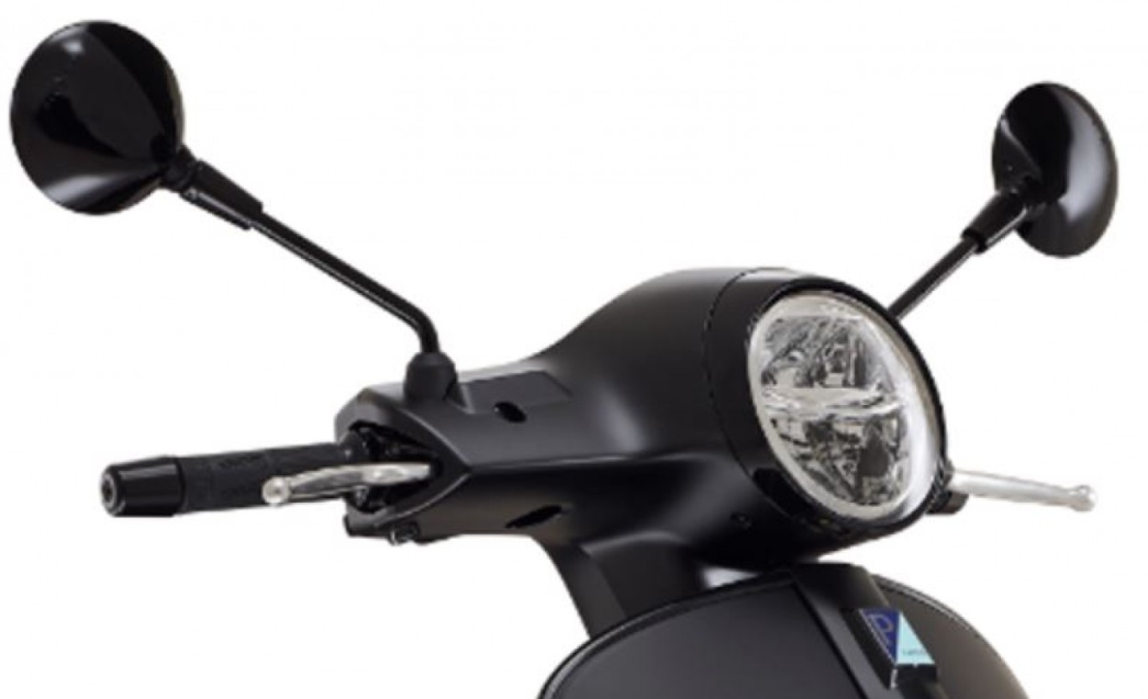 Retrovisor derecho, negro para Vespa GTS Super Tech HPE