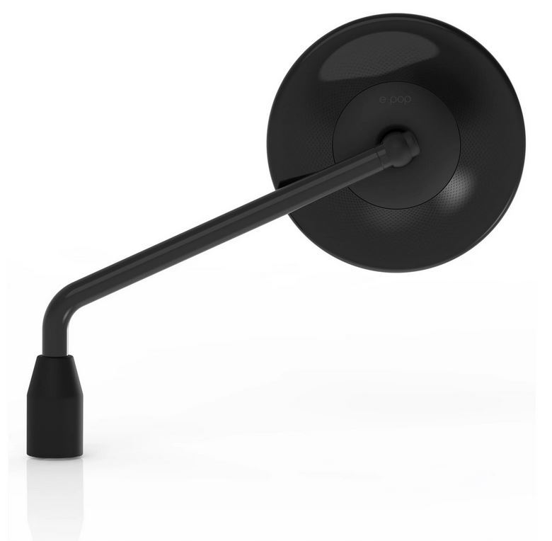 Espejo RIZOMA E-POP izquierda o derecha para Vespa, negro