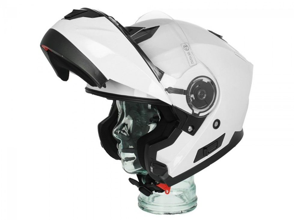 Casco modular Shiro, SH507, blanco