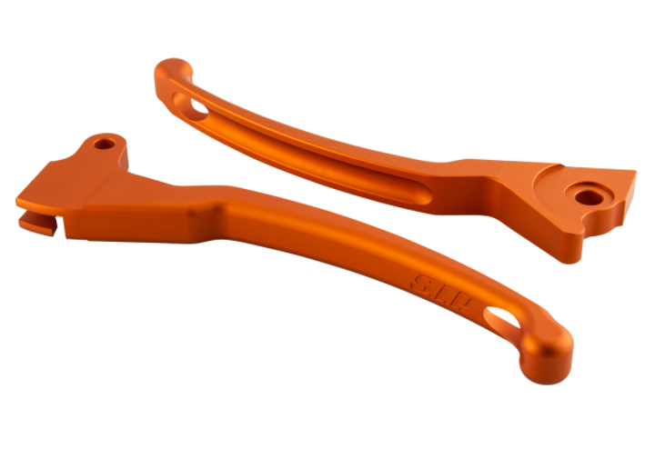 Juego de palanca deportiva de freno izquierda/derecha para Vespa LX/LXV/S/Primavera/Sprint 50-150ccm, naranja mate