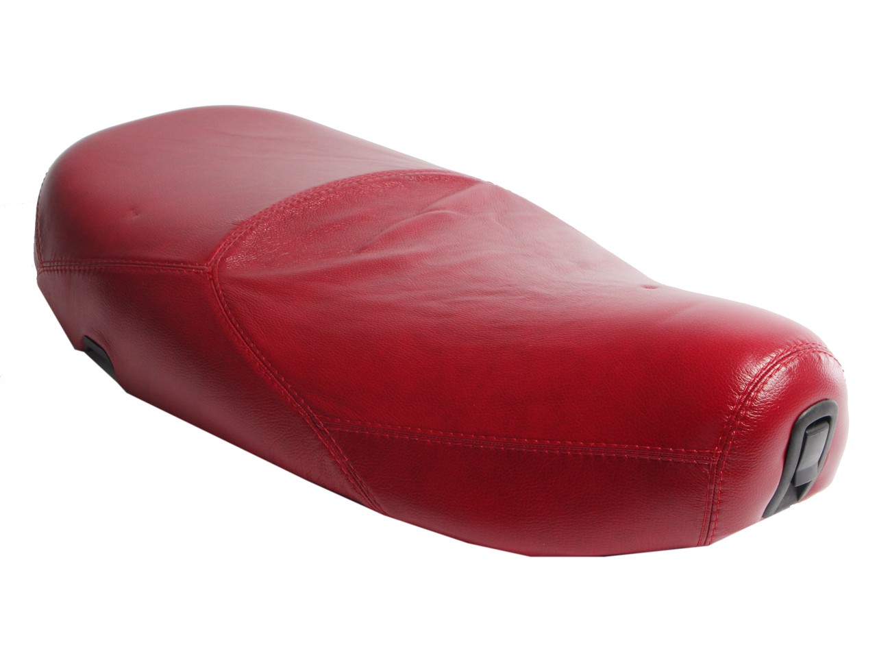 Asiento Vespa de cuero real rojo para LX 50-150cc Touring, ET2/ET4 /LX/LXV/S 50-150ccm-