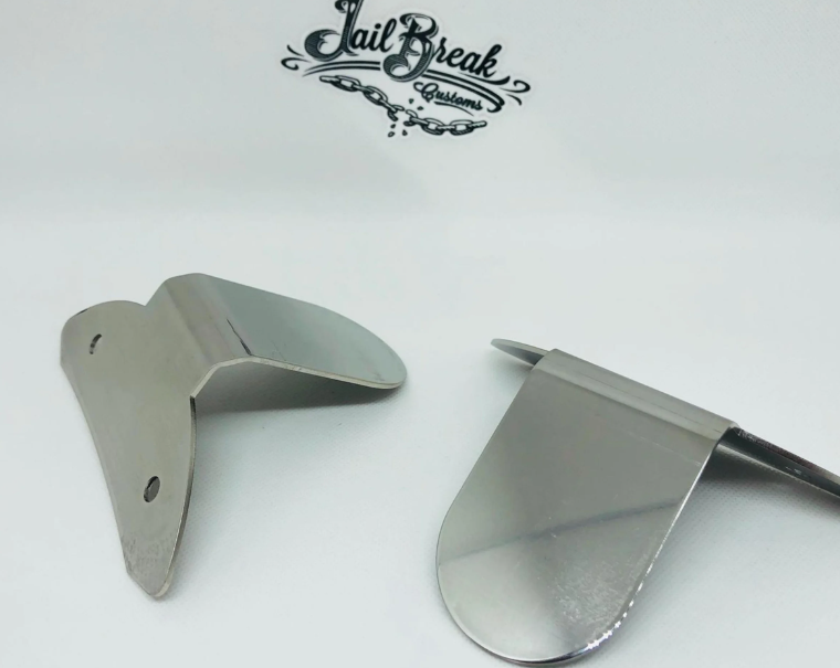 Soporte Pickerl para etiqueta de inspección austriaca para Vespa GTS/GTS Super/GTV/GT, acero inoxidable pulido