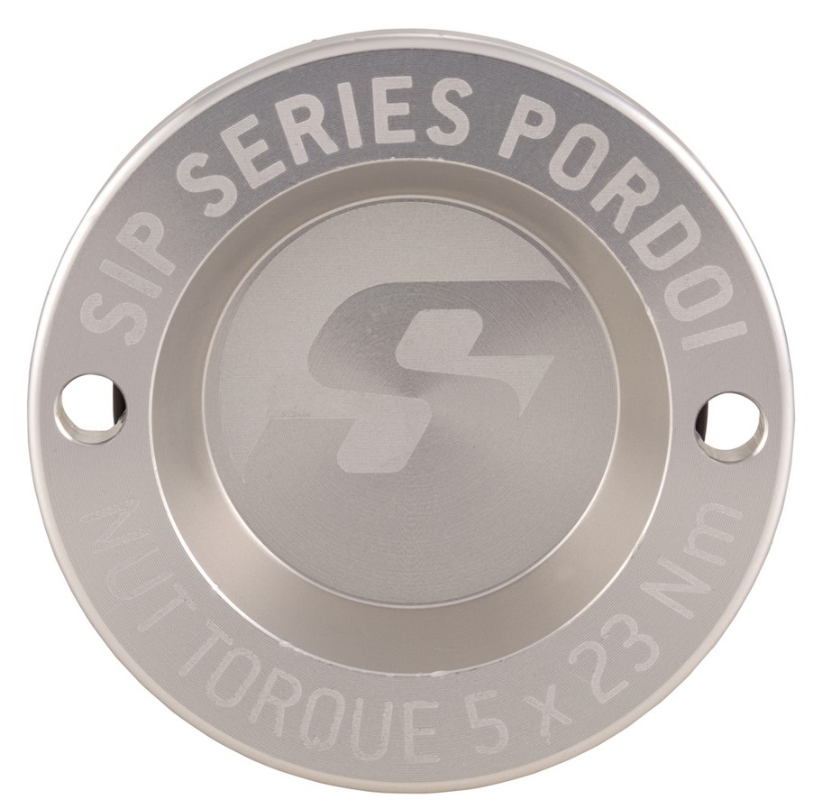 Guardapolvo delantero de 12" para Vespa GTS/GTS Super/GTV/GT 125-300ccm, plata