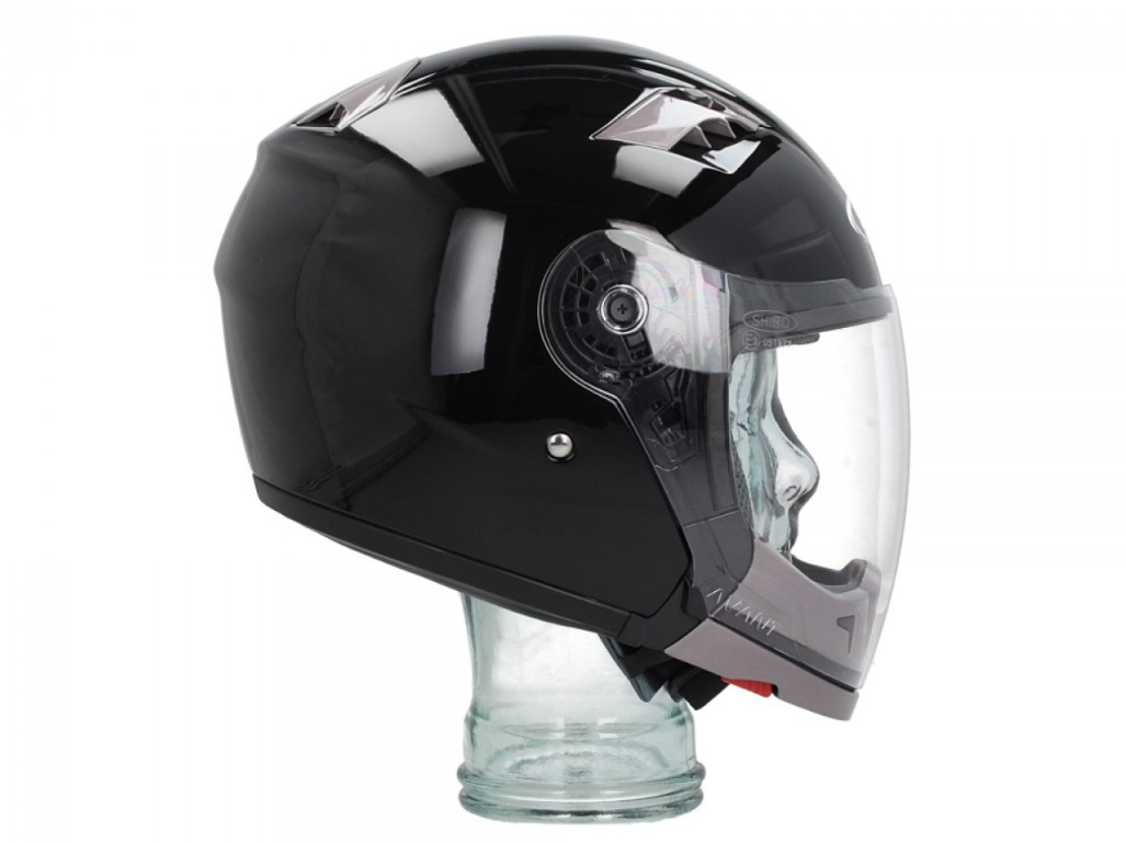 Casco modular Shiro, SH414, sistema, negro