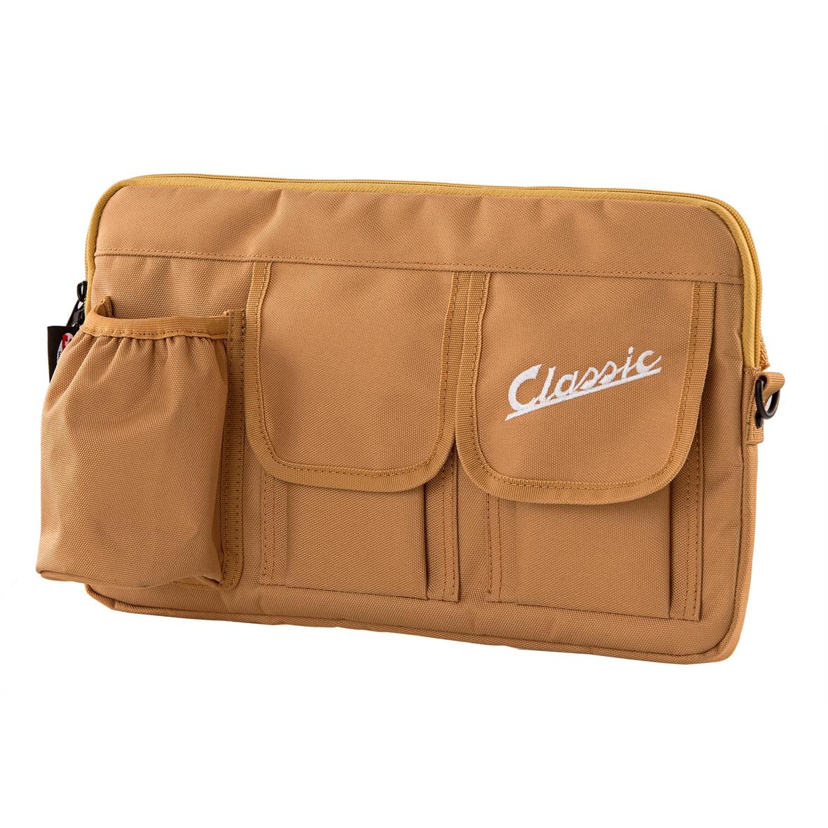 Bolsa "Classic" para maletero/guante Vespa - marrón