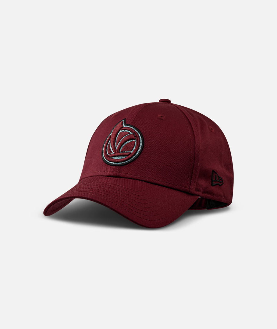 Gorra Vespa DEC Glitter New Era 9Forty roja
