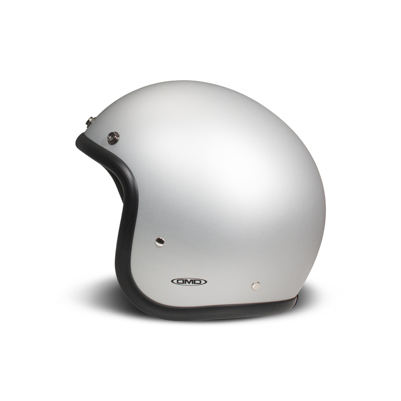 Casco DMD jet Retro, aluminio, mate, aluminio, fibra de vidrio, ECE 22.06