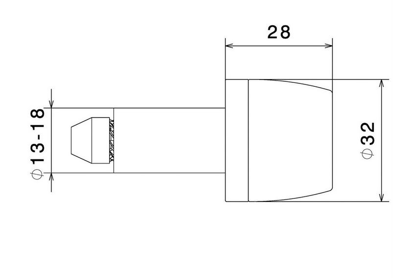 Contrapesos de manillar RIZOMA izquierdo y derecho para Vespa, anodizado negro