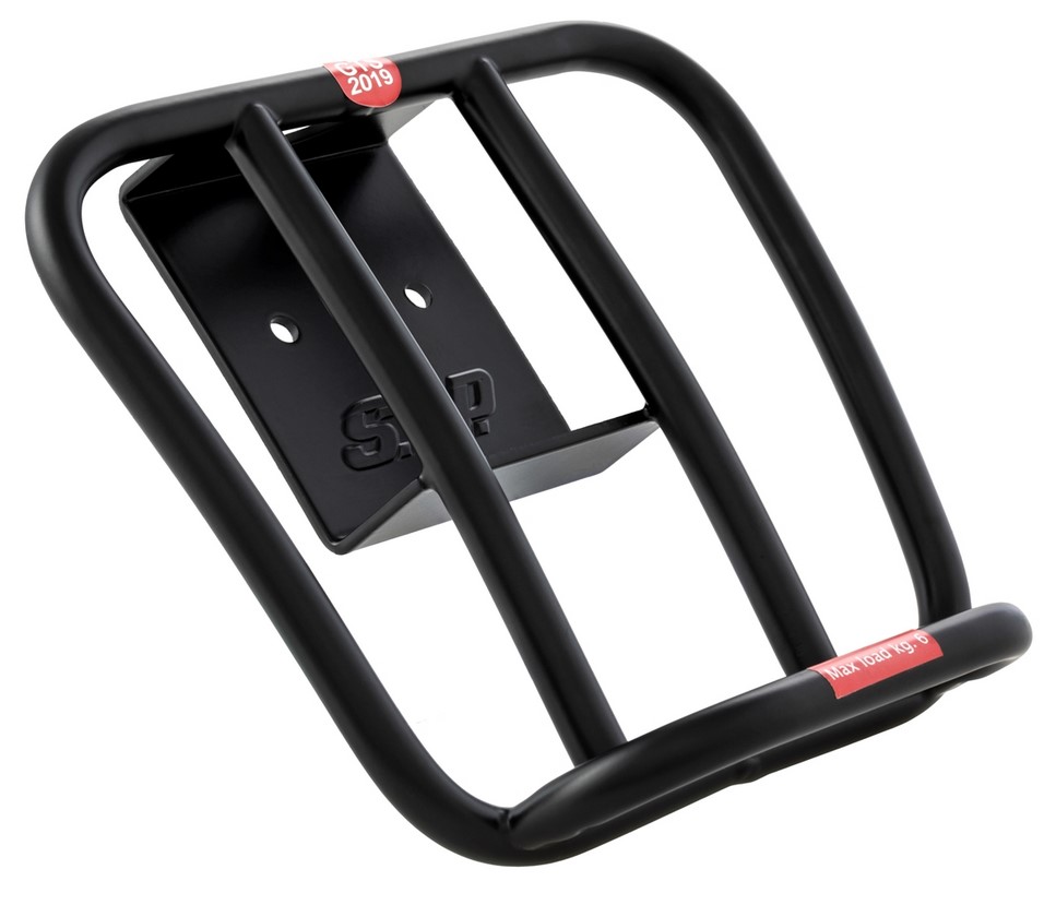 Portaequipajes trasero 70's para Vespa GTS / GTS Super HPE 125-300 ('19-), negro mate