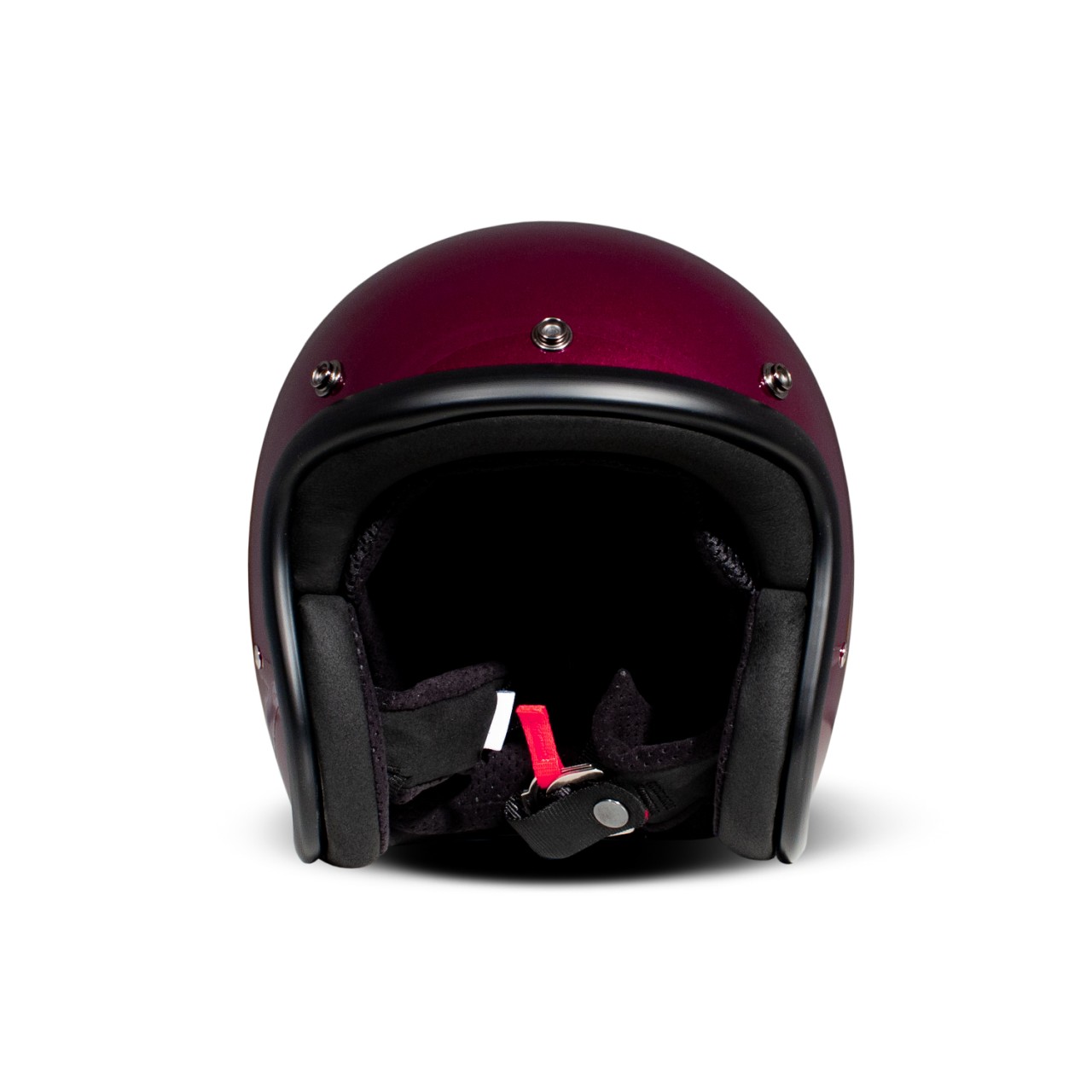 Casco abierto DMD Retro, violeta, brillante, Purple, fibra de vidrio, ECE 22.06