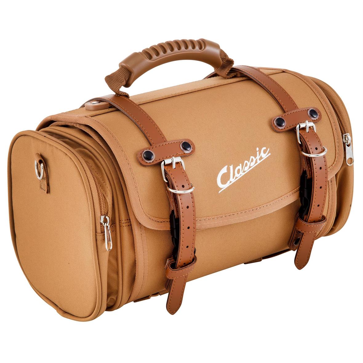 Bolsa "Classic" pequeña para Vespa - marrón, nylon