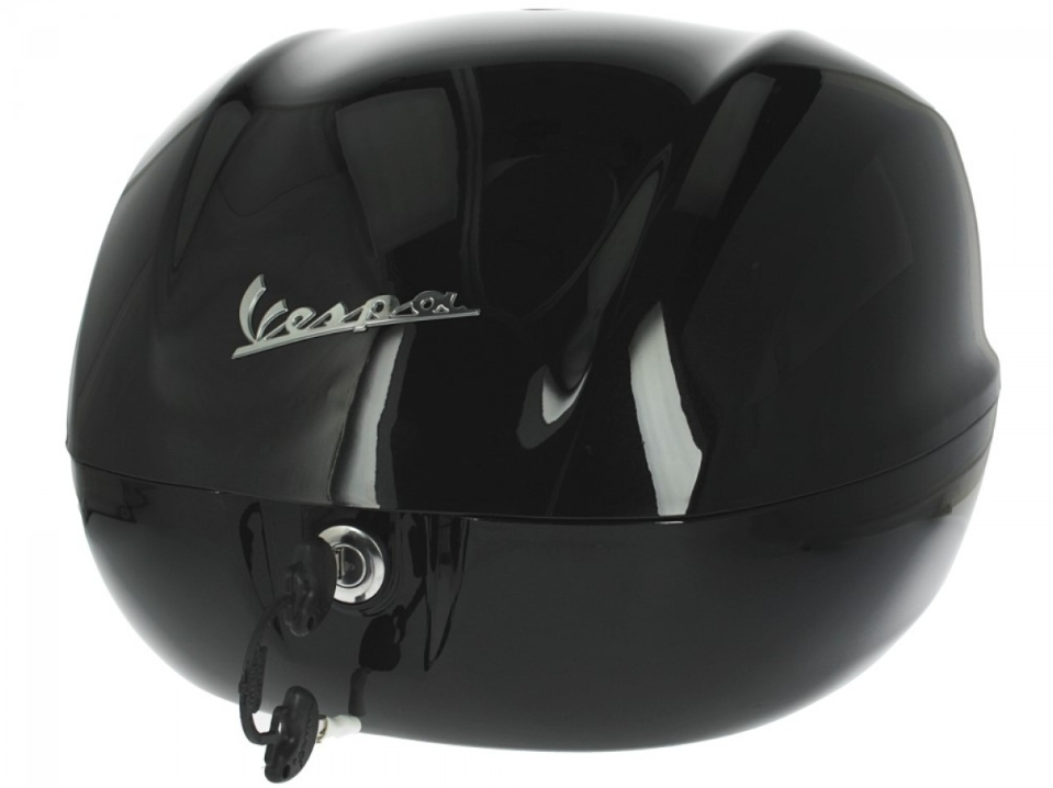Topcase original para Vespa Primavera / Sprint - Negro Vulcano 98/A