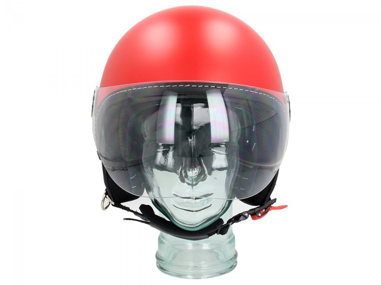Visor de casco Vespa Jet 3.0 rojo profondo