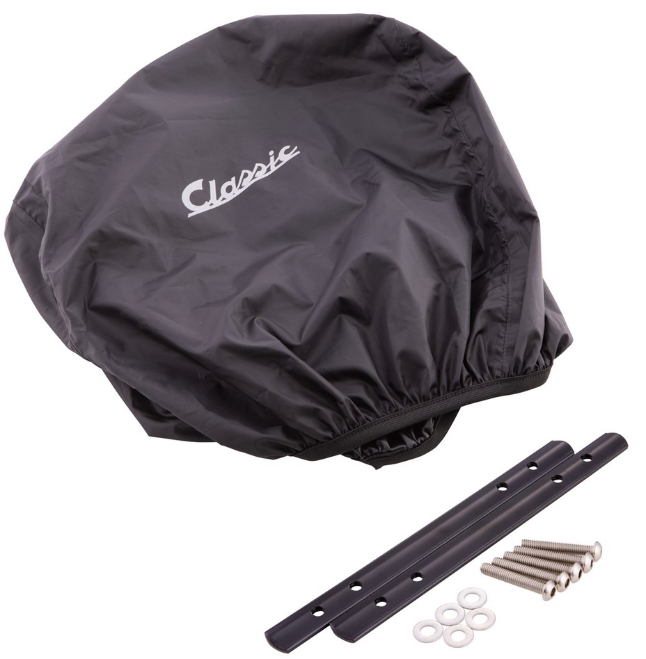 Kit de portaequipajes Classic para Vespa GTS/GTV/GT60 125-300cc, marrón oscuro