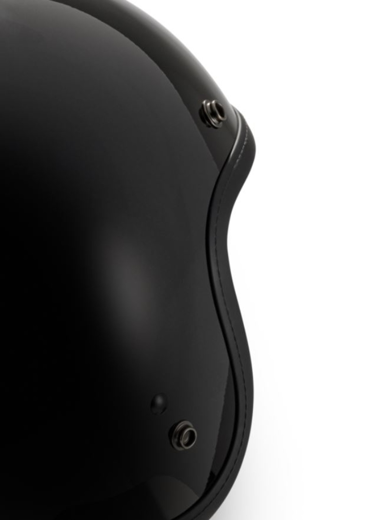 Casco jet Vespa Versilia negro - XS
