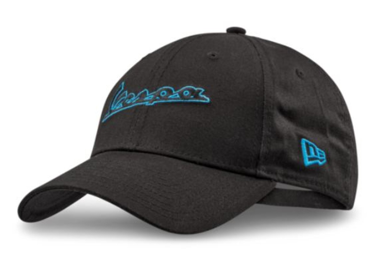 Gorra de béisbol Vespa DEC New Era 9Forty negra