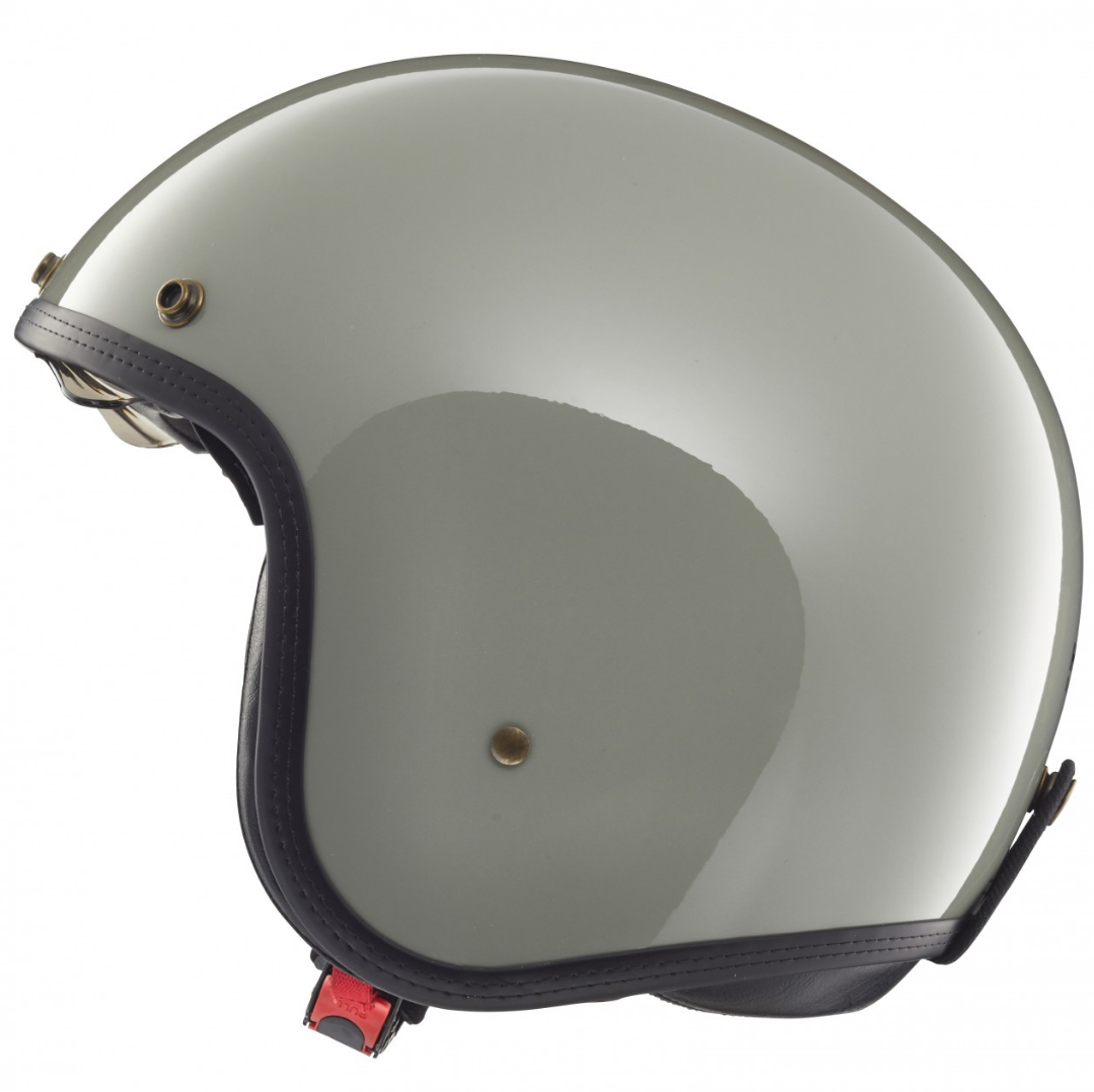 Casco Helmo Milano Jet, Audace, gris