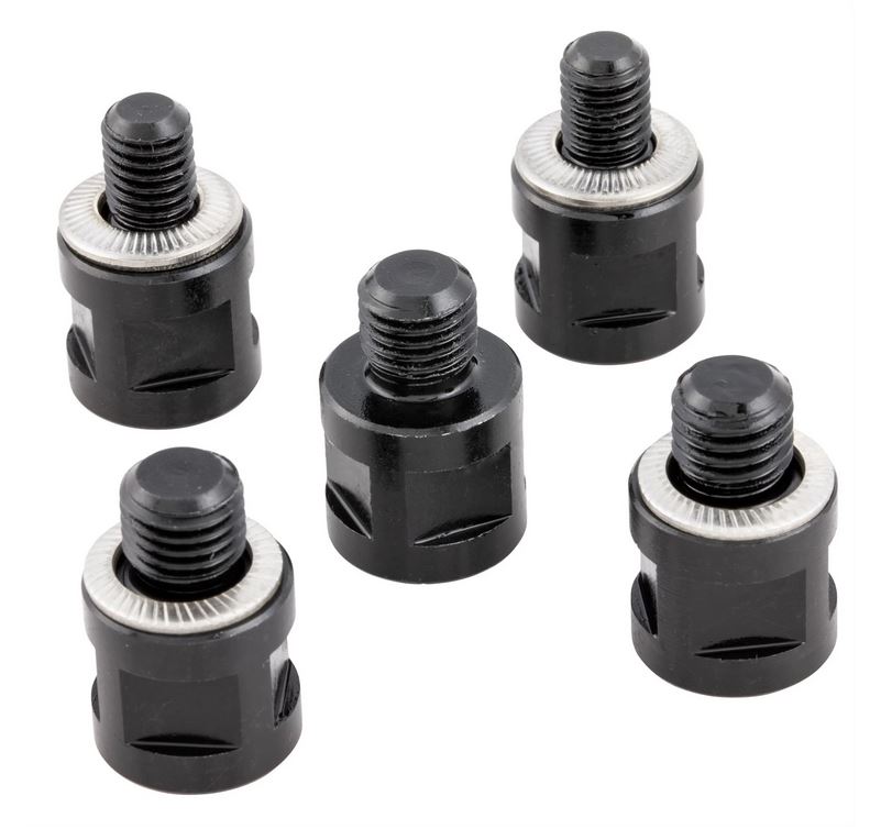 Adaptador de espejo "Direct Mount" RIZOMA para Vespa, anodizado negro