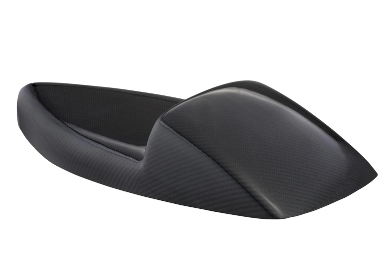 Asiento deportivo "Race" para Vespa PX 80-200ccm, Carbono
