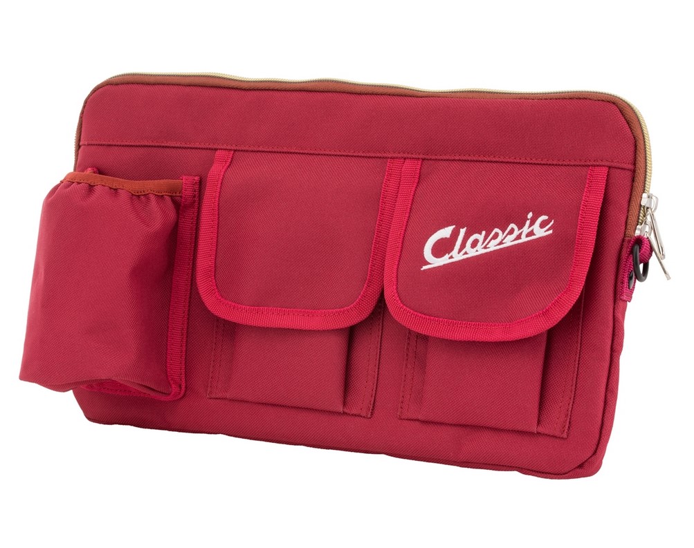 Bolsa "Classic" para maletero/guante Vespa - rojo, nylon