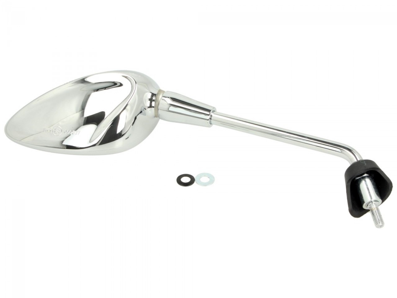 Espejo derecho cromado para Vespa Sprint 50-150ccm 2T/4T