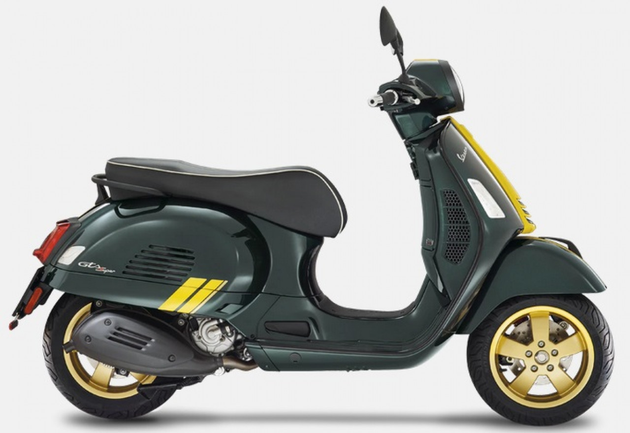 Juego de decoración, Vespa GTS Racing Sixties - Amarillo
