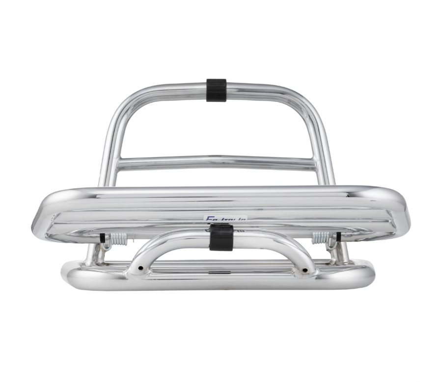 Portaequipajes trasero para Vespa 946 3V es decir 125cc, plegable, cromado