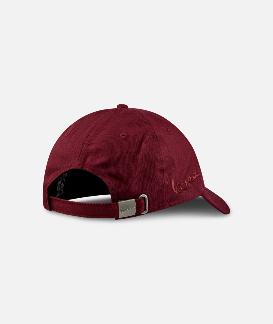 Gorra Vespa DEC Glitter New Era 9Forty roja