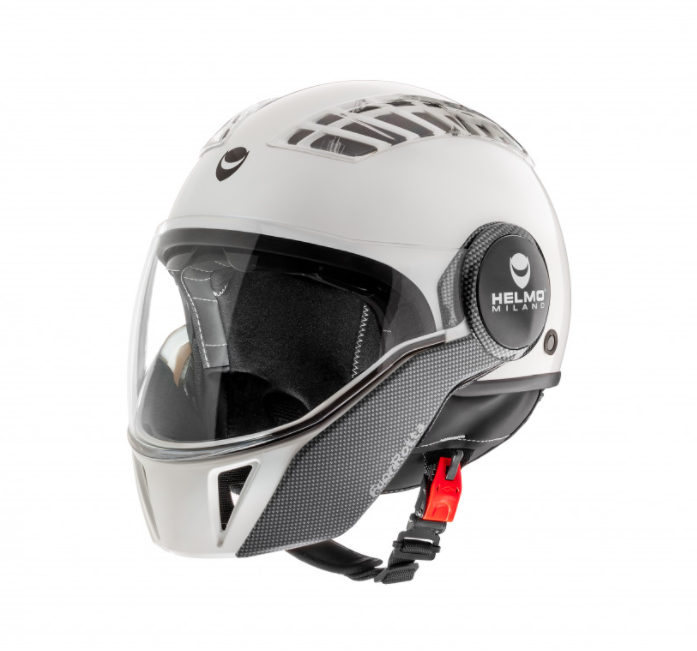 Mecanismo de visera Helmo Milano para casco FuoriRotta, negro