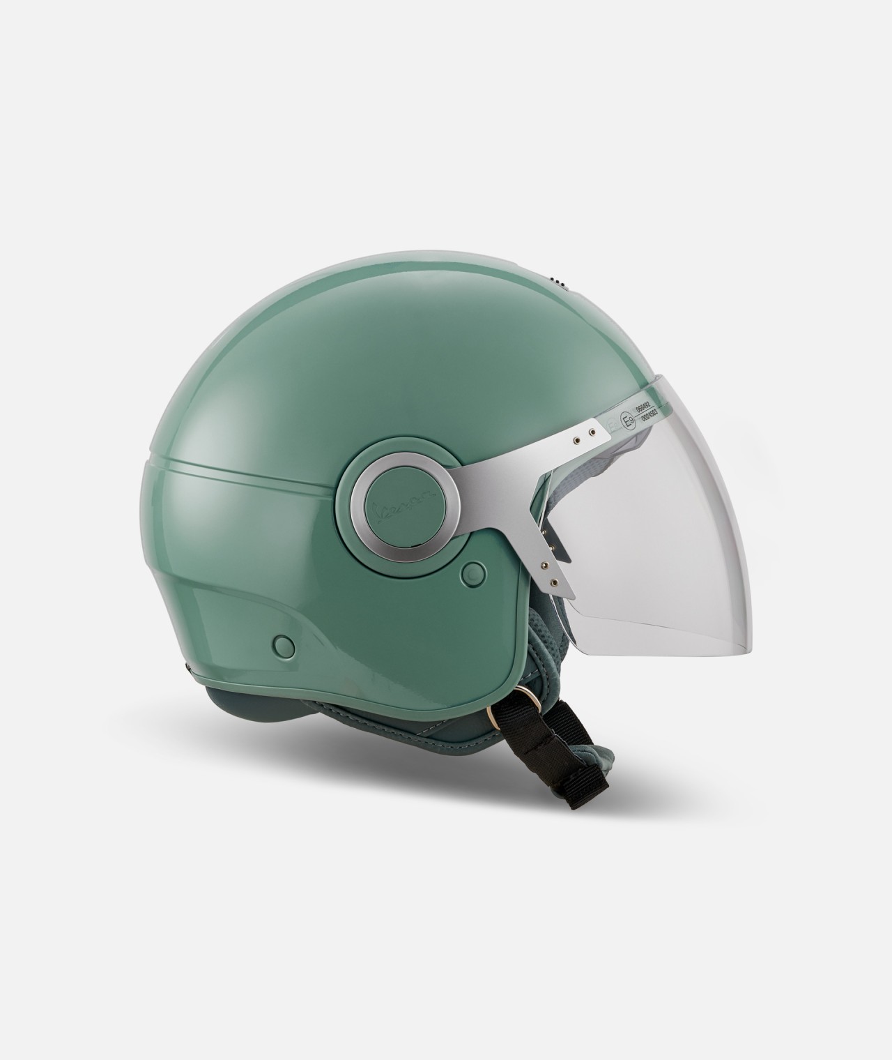 Casco Vespa jet, Vespa Argentario, gris