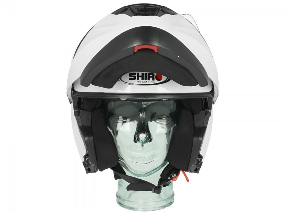 Casco modular Shiro, SH507, blanco