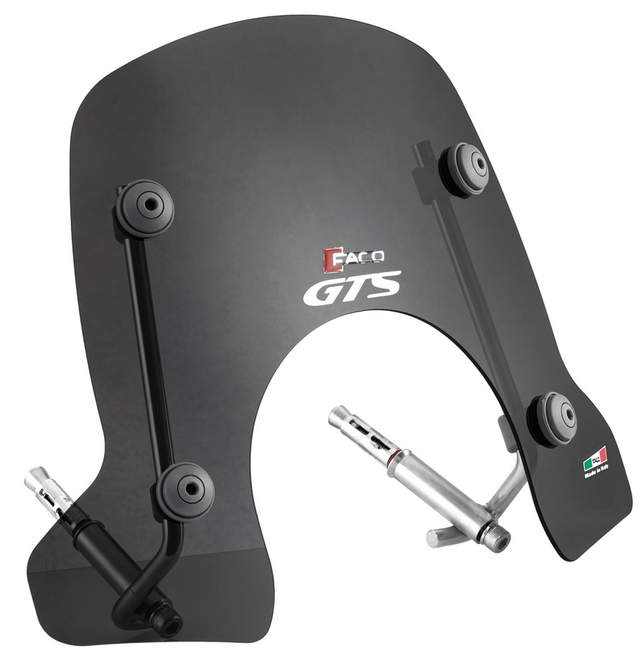 Parabrisas de media altura para Vespa GTS/GTS Super/GT/GT L 125-300cc, tintado