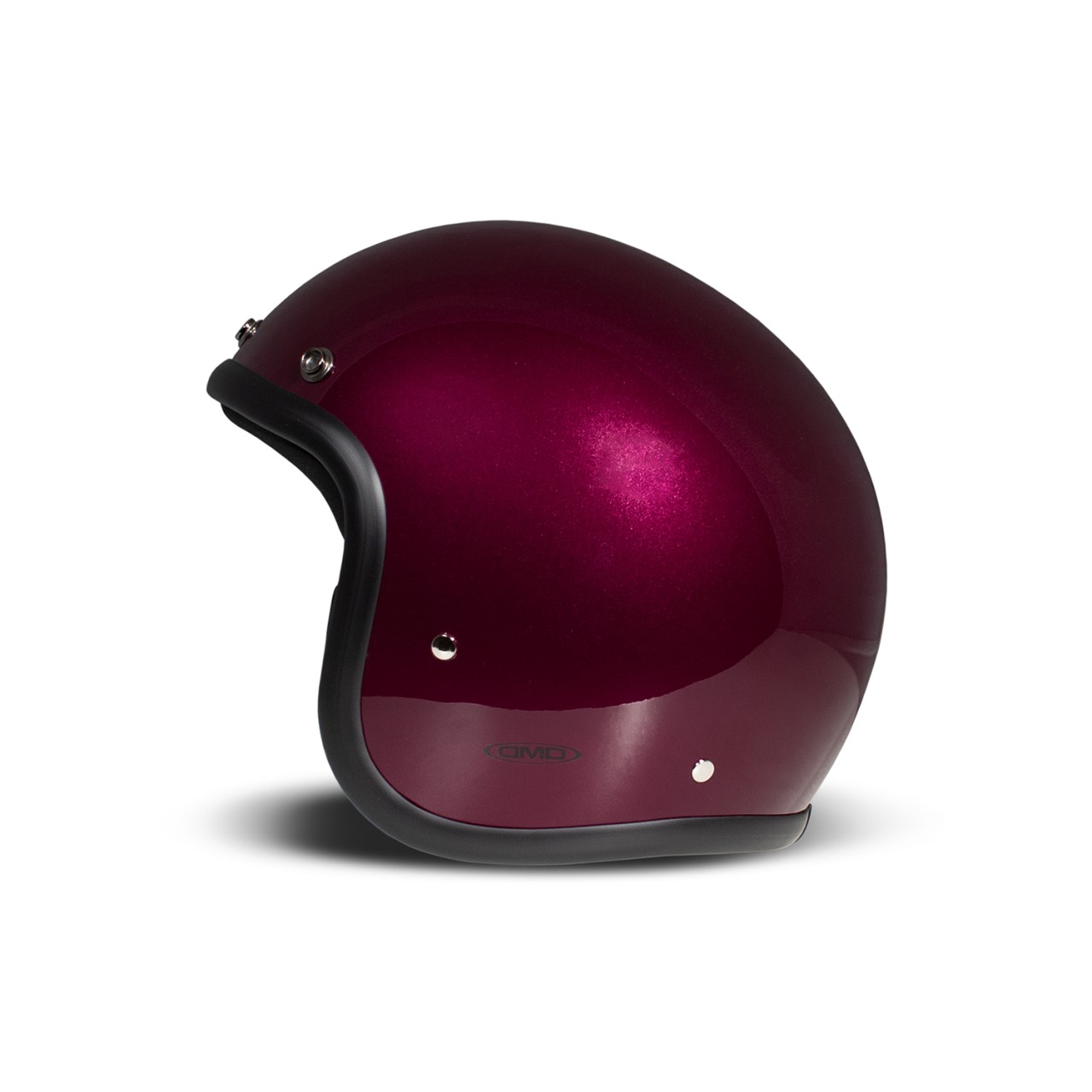 Casco abierto DMD Retro, violeta, brillante, Purple, fibra de vidrio, ECE 22.06