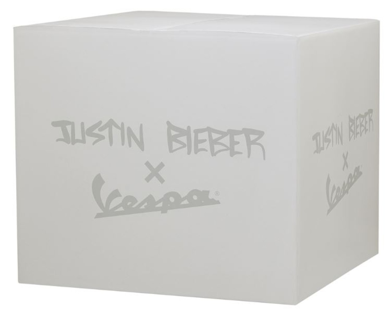 Casco Vespa VJ Justin Bieber - blanco