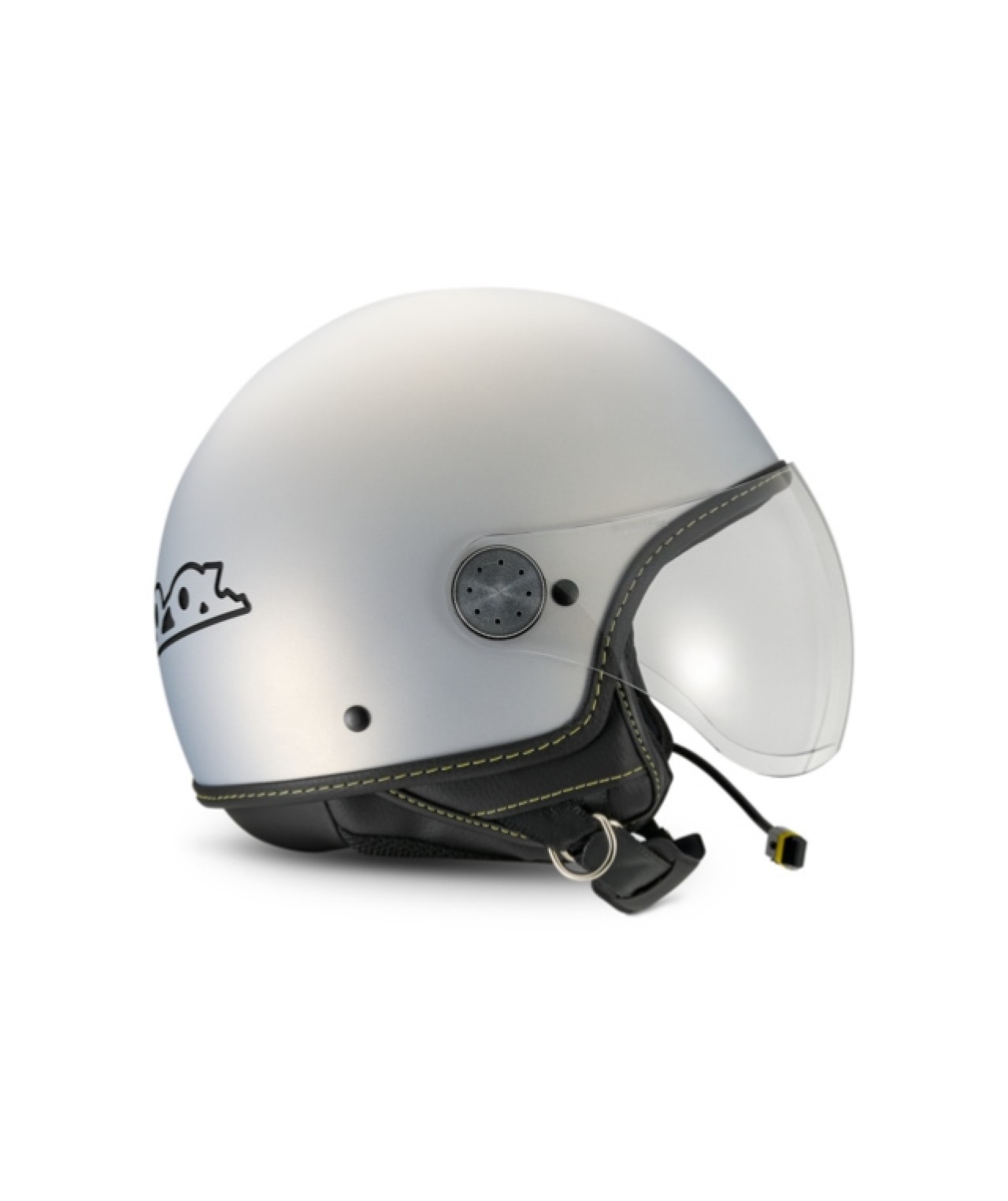 Visera Casco Vespa Jet 4.0 Grigio Entusiasta Matt - Bluetooth