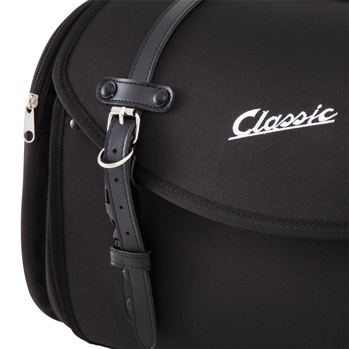 Bolsa grande "Classic" para Vespa - negra, nailon