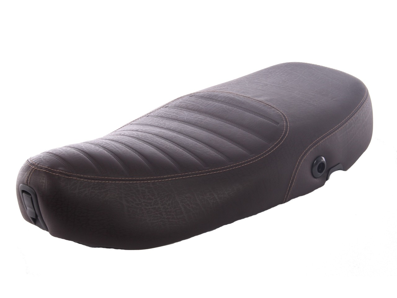 Asiento Vespa marrón oscuro acolchado para LX 50-150cc Touring, ET2/ET4 /LX/LXV/S 50-150ccm-